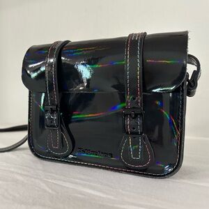 Dr Martens | 7 inch Rainbow Patent Leather Mini Satchel Crossbody